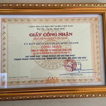 Ngoc Linh Hotel Ho Chi Minh-byen Eksteriør bilde